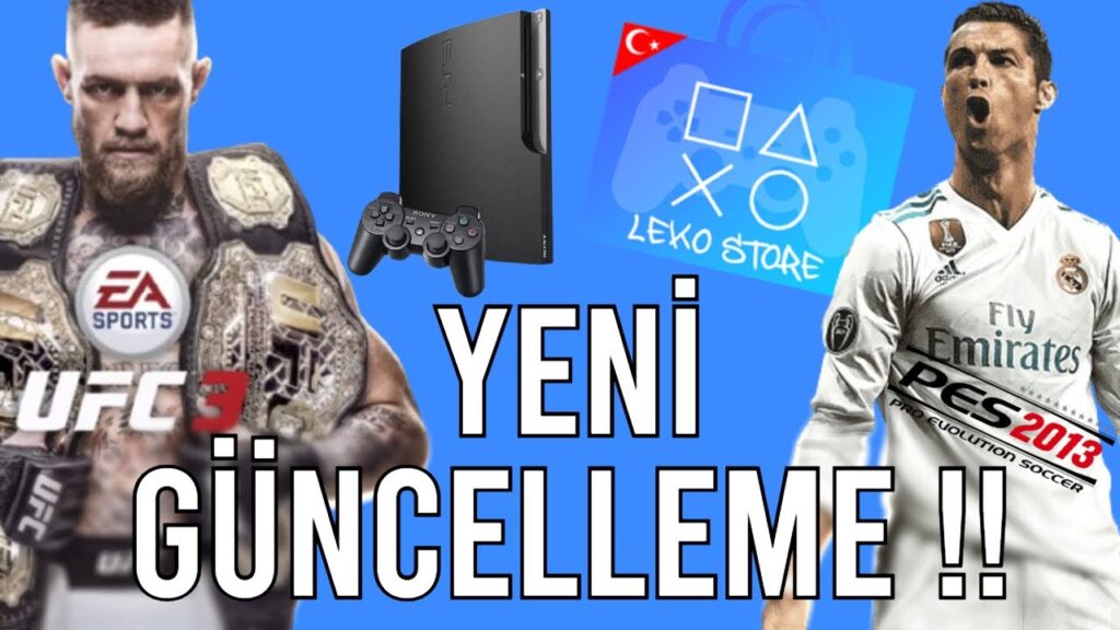 Leko Store Premium PS3 mağaza yazılımı güncelleme duyuru kapağı