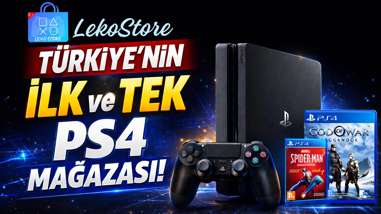 Leko Store Premium PS4 mağaza yazılımı arayüzü